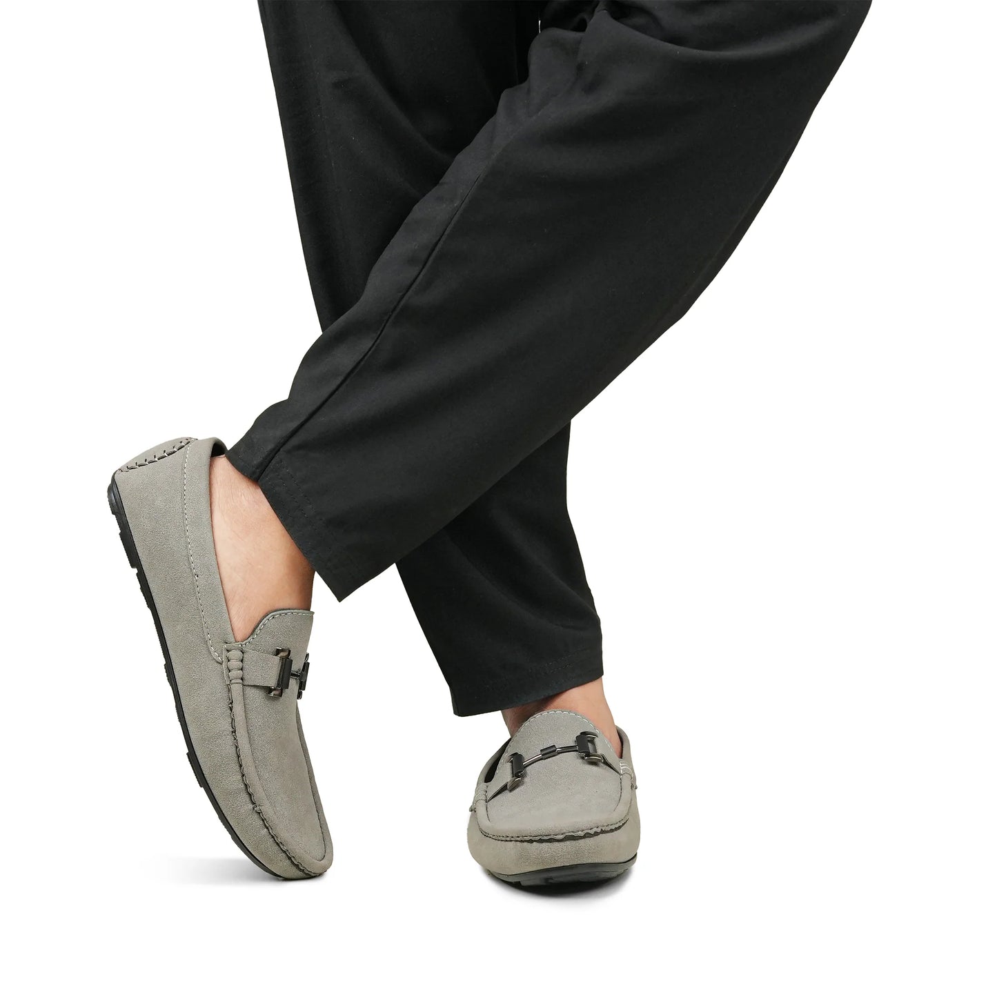 SP 036 Suede Buckle Loafer