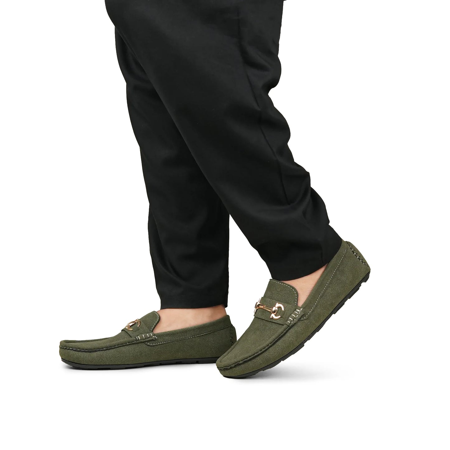 SP 125 Green Suede Loafer