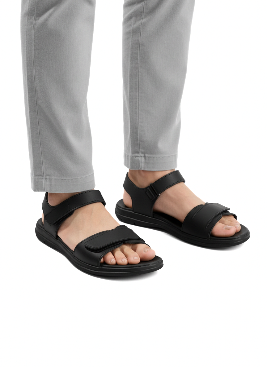 SP 129 Onyx Sandal Black