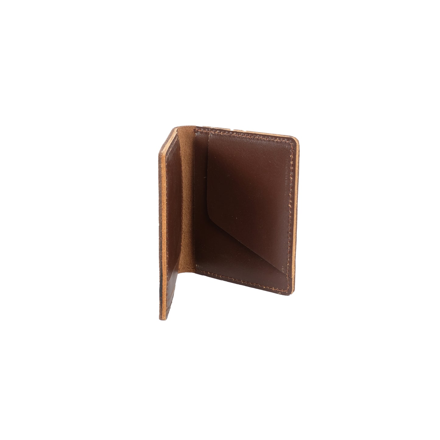 W16 GRAIN WALLET BROWN