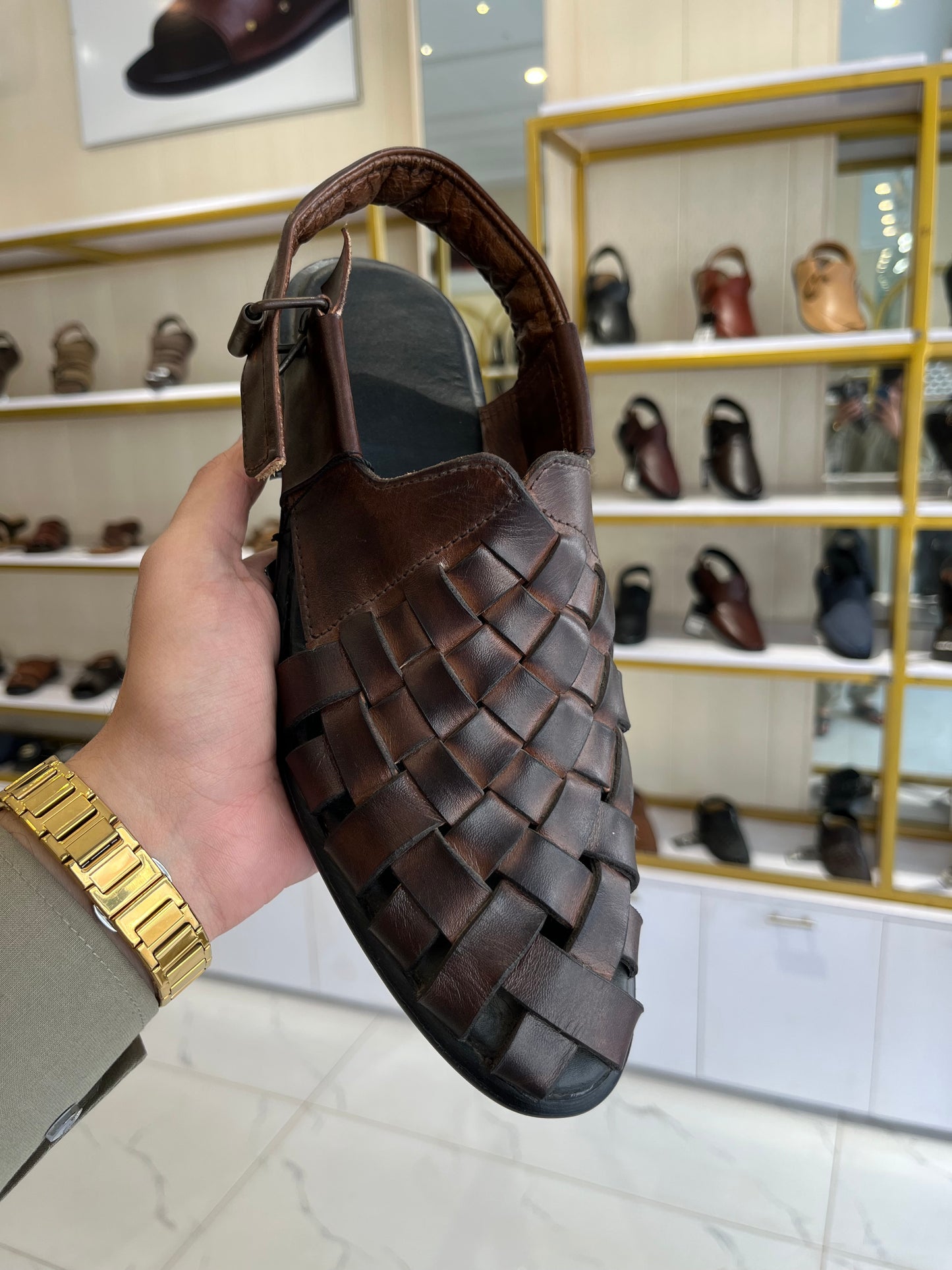 SP 190 Woven Chappal
