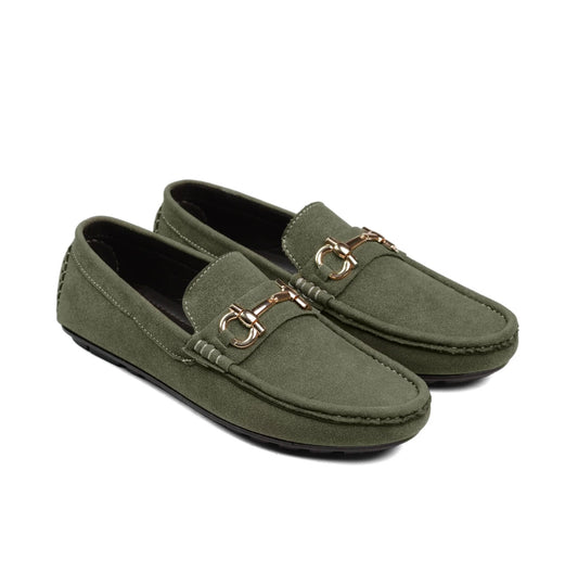 SP 125 Green Suede Loafer