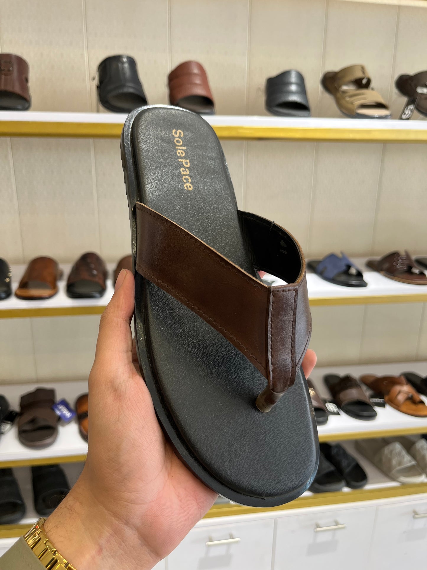SP 222 V Strap Brown
