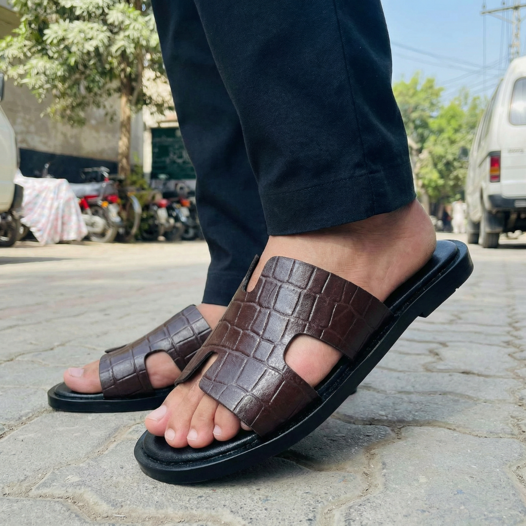 SP 157 Hermes Brown Croc
