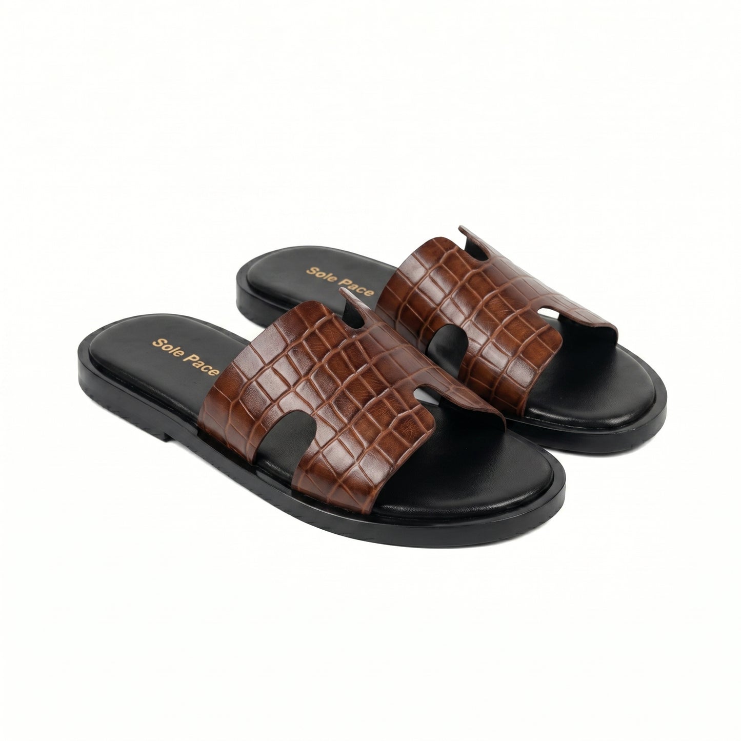 SP 157 Hermes Light Brown Croc